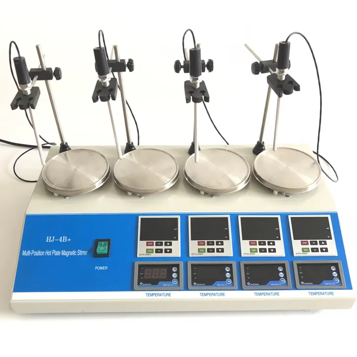 Stirrer Magnetig Aml Sefyllfa Gyda Phlât Poeth